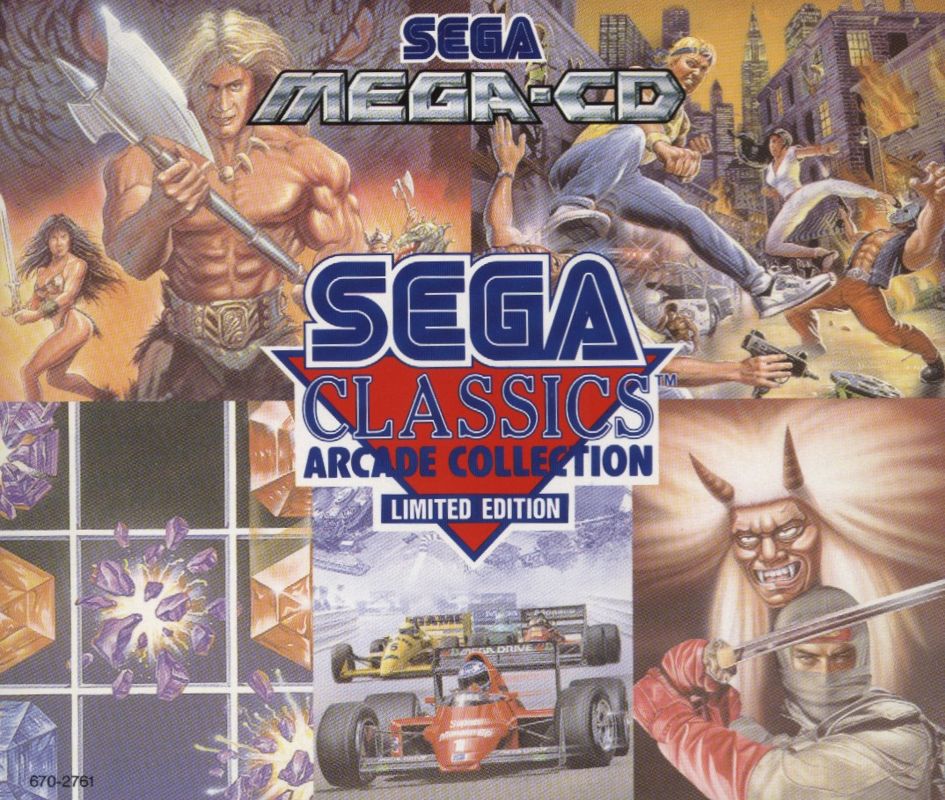 Sega Classics Arcade Collection box art for Sega CD